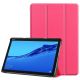 Чехол 3Fold HUAWEI MediaPad m5 lite 10 BAH2-W19 bah2-L09 bah2-W09 Hotpink