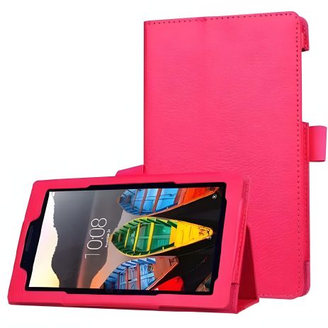 Lenovo Tab 3-730X Чохол книжка-Case Рожевий