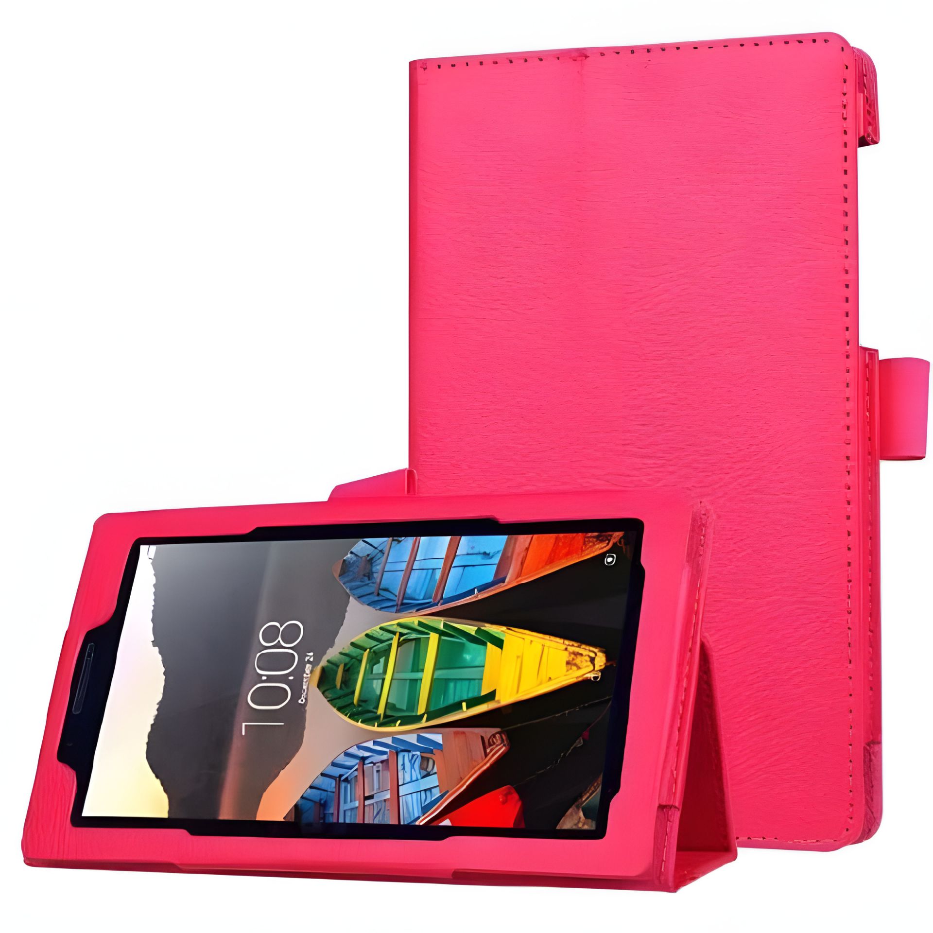 Класичний випадок Lenovo Tab 3 Essential 710F HotPink Classic Case Класичний випадок Lenovo Tab 3 Essential 710F HotPink Classic Case
