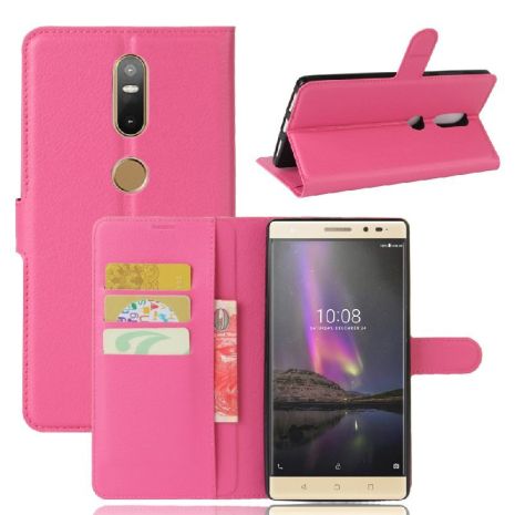 Чехол BookCover Lenovo Phab2 Plus PB2-670M HotPink