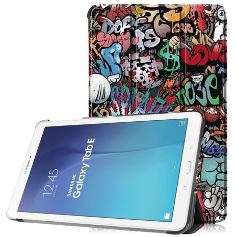 Чехол Samsung Galaxy Tab E 9.6 T560 Smart-Print Graffiti