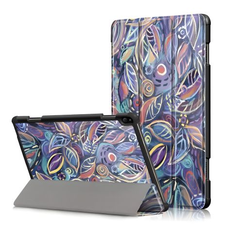 Чохол HardPrinted з малюнком для Lenovo Tab P10 TB-X705, BlueLeaves