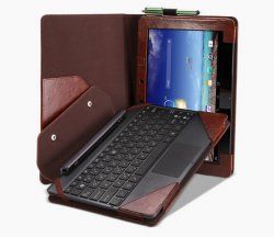 Корпус Asus Transformer Pad TF701T з кришкою клавіатури (коричневий)