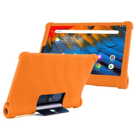 Чехол Silicon Lenovo Yoga Smart Tab YT-X705 Orange