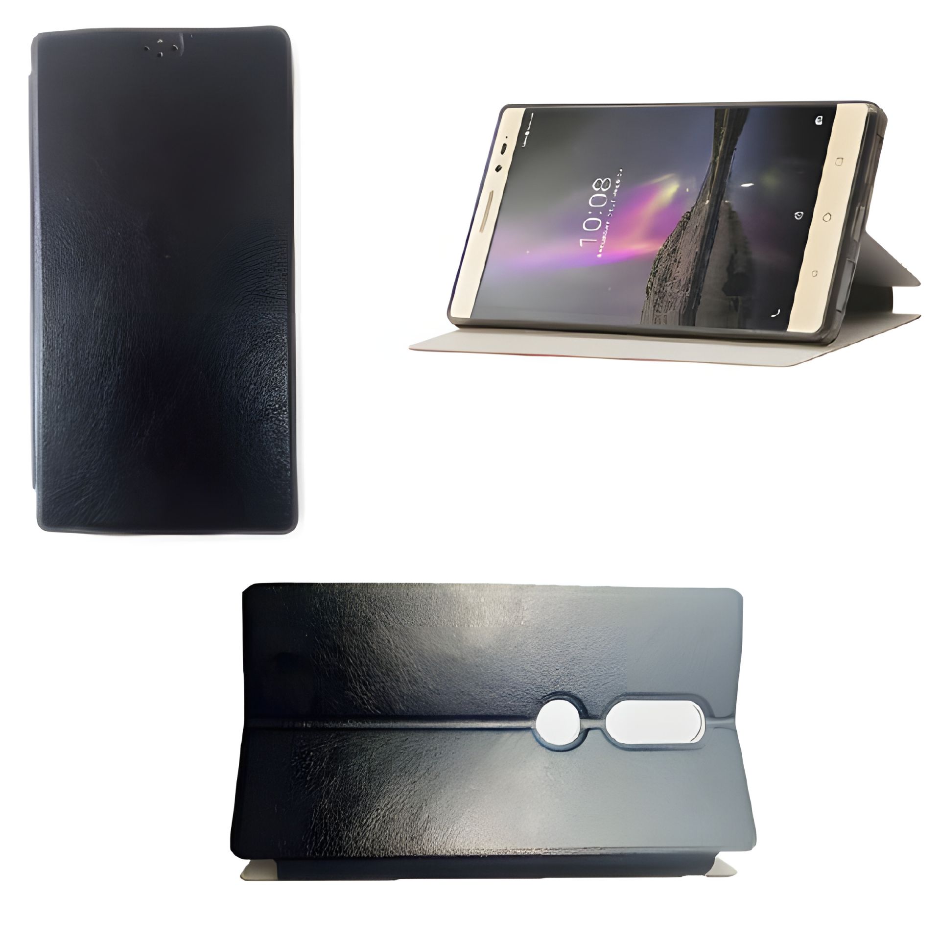 Чохол-книга чёрный для Lenovo Phab 2 Plus PB2-670M Чохол-книга чёрный для Lenovo Phab 2 Plus PB2-670M