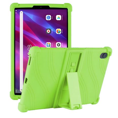 Детский чехол SoftGel Kids для Lenovo Tab K10 fhd/M10 plus, зеленый