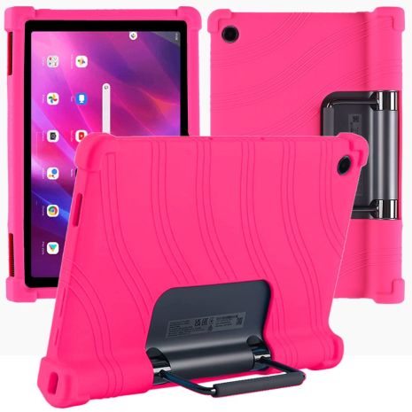 Чехол Silicon Lenovo Yoga Tab 11 YT J706 Hotpink