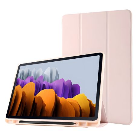 SlimTPU чохол S-Pen holder Samsung Galaxy Tab S10+ Plus / Fe + / S9 Plus Світло-рожевий