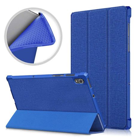 Чехол Folio GumSkin Lenovo Tab K10 FHD TB-X6c6 Blue