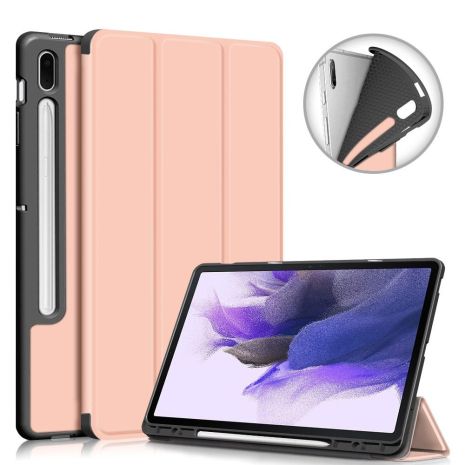 Чехол GumFold with holder Samsung Galaxy Tab S7 12.4 FE S7 Plus Pink