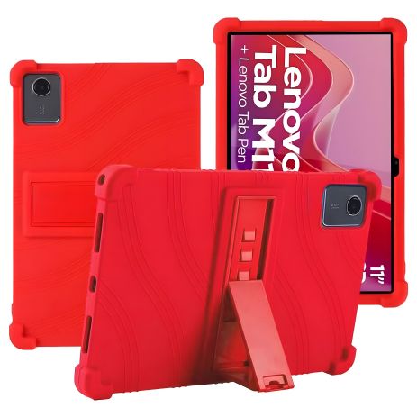 Чохол SoftGel Kids дитячий Xiaoxin Pad 2024 / Tab M11 TB330FU TB331FU Червоний - Яскравий Захист Чохол SoftGel Kids дитячий Xiaoxin Pad 2024 / Tab M11 TB330FU TB331FU Червоний - Яскравий Захист