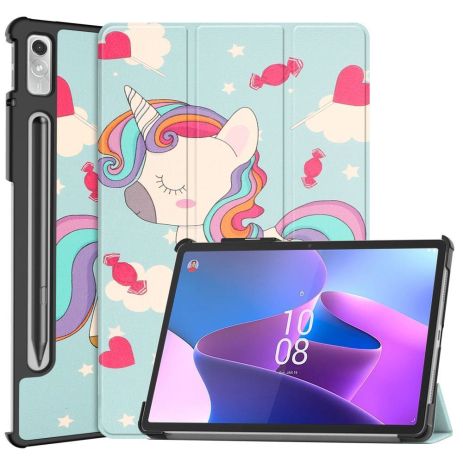 Чохол HardPrinted з малюнком Lenovo Tab P12 TB370FU 12.7 Єдинорожка