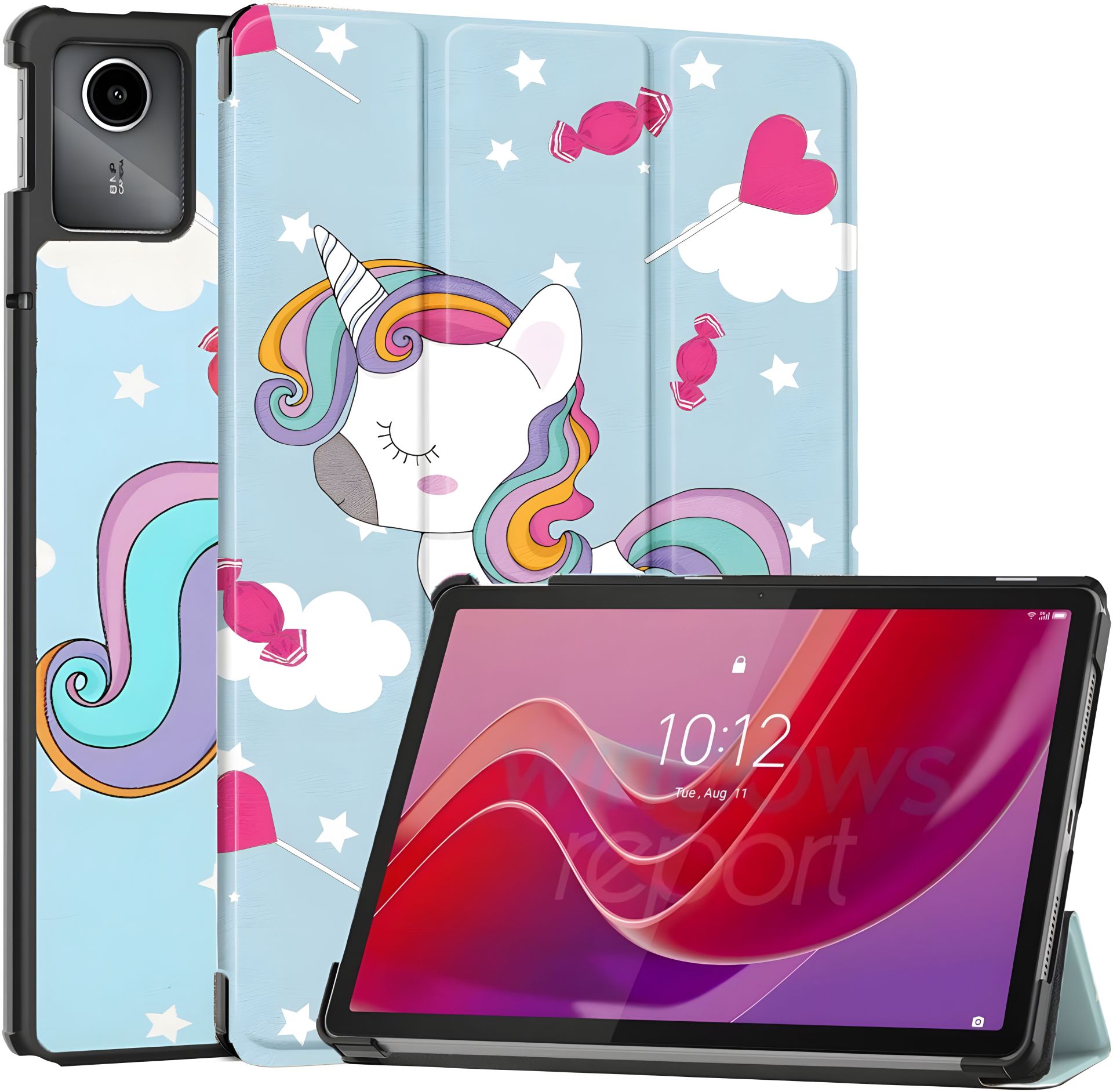 Чохол із малюнком HardPrinted для Lenovo Tab M11 2024 Єдинорожка Чохол із малюнком HardPrinted для Lenovo Tab M11 2024 Єдинорожка