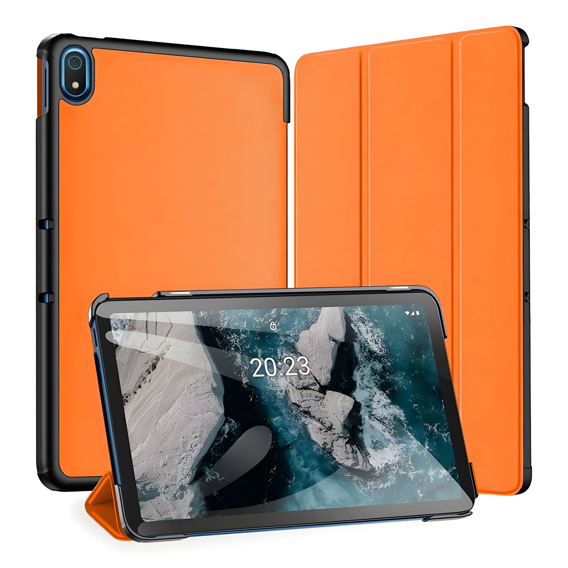 Помаранчевий чохол HardCase для Nokia T20 Помаранчевий чохол HardCase для Nokia T20
