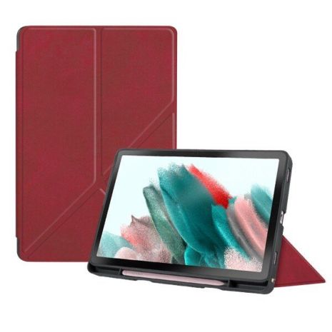 Чехол MultiView Premium Leather для Samsung Galaxy Tab A8 SM X205 X200 Red