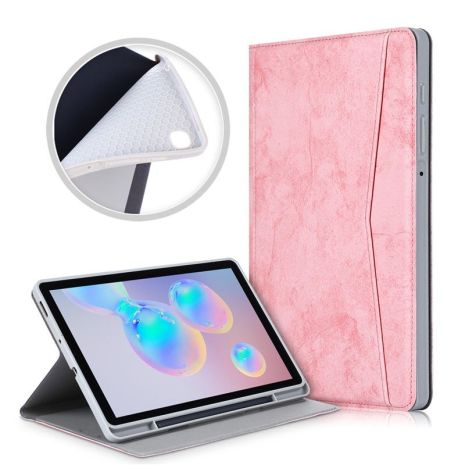 Чехол Fashion Skin s-pen holder Samsung Tab S6 lite 10.4 P610 P615 Pink