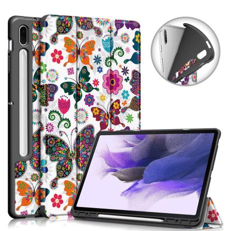 Чехол GumPrint with holder Samsung Galaxy Tab S7 12.4 FE/Plus ButterFly