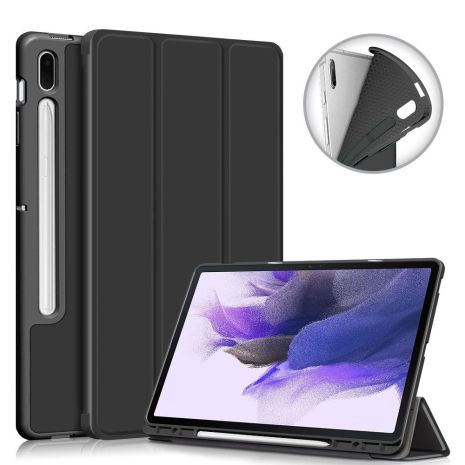 Чехол GumFold with holder Samsung Galaxy Tab S7 12.4 FE/Plus Black