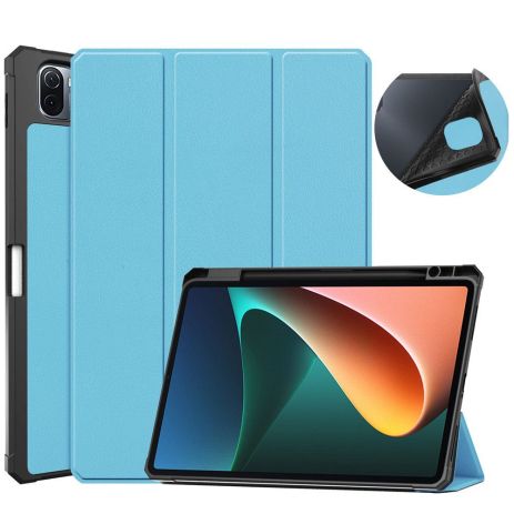 Чехол Gum Smart Pen holder for Xiaomi Mipad 5/5 pro SkyBlue