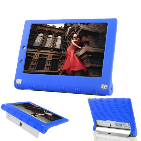 Детский чехол SoftGel Lenovo Yoga Tablet 2 1050L, синий