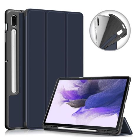 Чехол GumFold with holder Samsung Galaxy Tab S8 Plus SM X800 X806 Darkblue