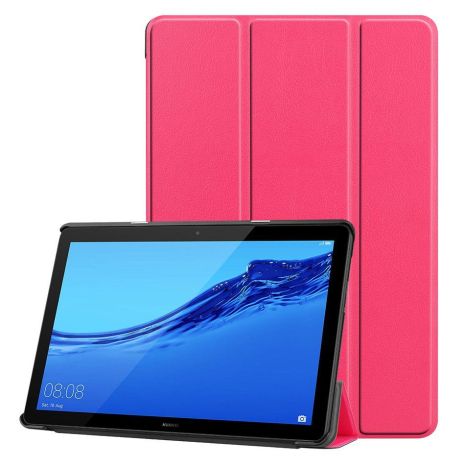 Чехол 3Fold HUAWEI MediaPad T5 10 ags2-l09 HotPink