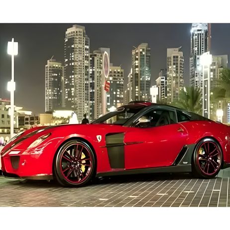 Алмазная мозаика "Красная машина" 40х50 см ColorArt SP099 Алмазная мозаика "Красная машина" 40х50 см ColorArt SP099