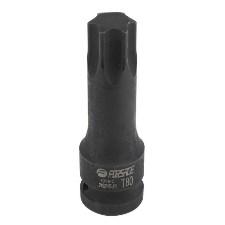 Головка-бита TORX ударная T80,1/2" FORSAGE F-24607880MPB Головка-бита TORX ударная T80,1/2" FORSAGE F-24607880MPB