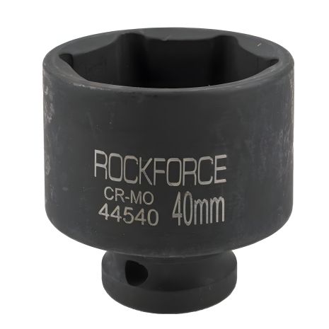 Головка ударная 40мм 1/2" 6-гранная ROCKFORCE FORSAGE RF-44540 Головка ударная 40мм 1/2" 6-гранная ROCKFORCE FORSAGE RF-44540