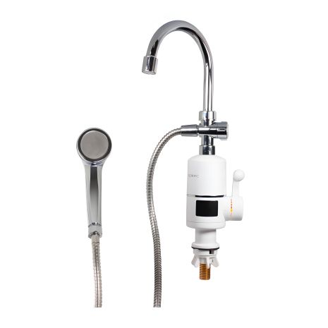 Проточний водонагрівач з душем Britc HY30-05XY, білий Проточний водонагрівач з душем Britc HY30-05XY, білий