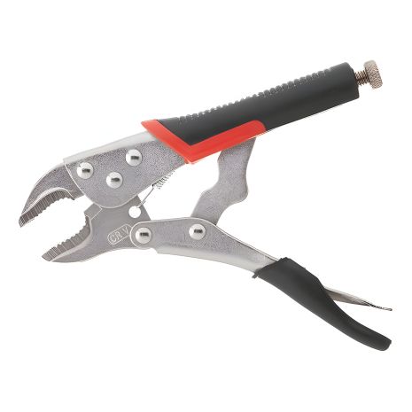 Клещи зажимные универсальные, 180 мм, Cr-V INTERTOOL UT-5202