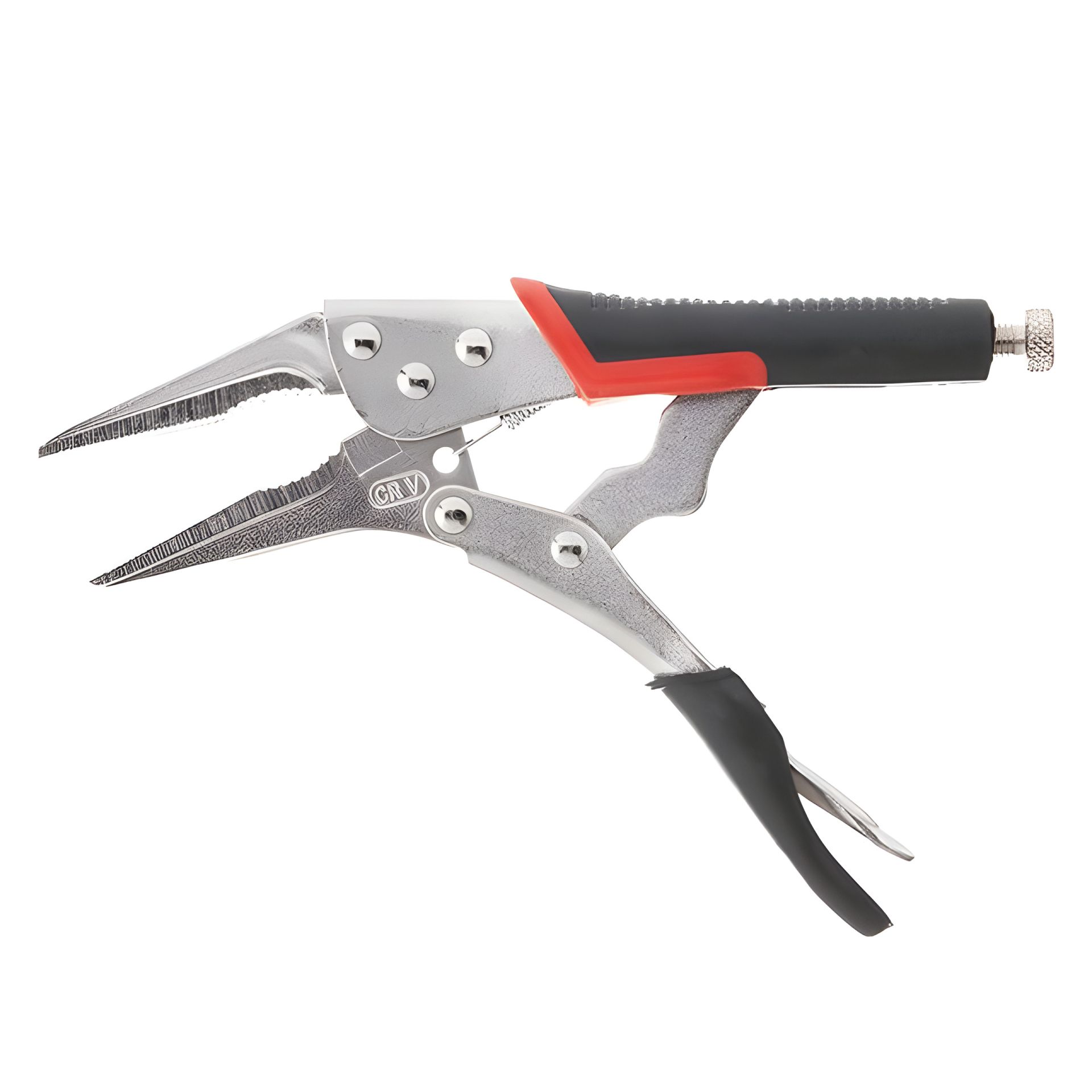 Кліщі універсальні затискні подовжені, 230 мм, Cr-V INTERTOOL UT-5204 Кліщі універсальні затискні подовжені, 230 мм, Cr-V INTERTOOL UT-5204