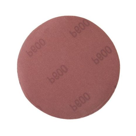 Наждаковий круг на липучці 125 мм, папір клас E, щільність 220 г/м², К600, 10 од. INTERTOOL BT-0570