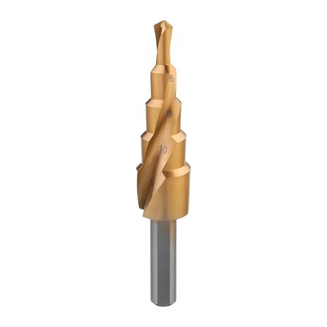 Ступінчасте свердло по металу, спіральне, 4-12 мм INTERTOOL SD-5833