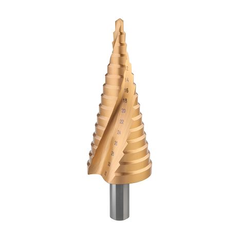 Ступінчасте свердло по металу, спіральне, 4-32 мм INTERTOOL SD-5835 Ступінчасте свердло по металу, спіральне, 4-32 мм INTERTOOL SD-5835