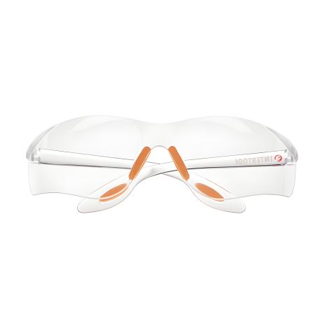 Прозорі захисні окуляри з полікарбонату, захист від удару INTERTOOL SP-0085