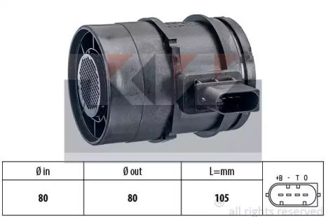 Расходомер воздуха, KW (491126)