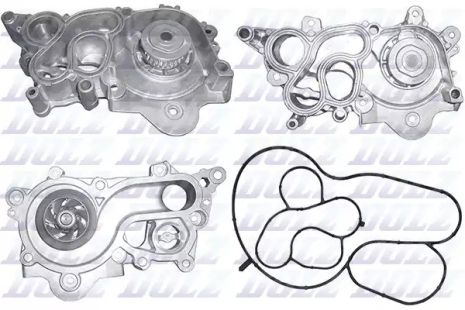 Водяний насос AUDI A3, SKODA FABIA, VW POLO, DOLZ (A237)