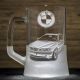 Пивной бокал с гравировкой BMW E46 - автолюбителю