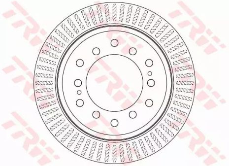 DF6342 TRW - гальмівний диск, TRW (DF6342)