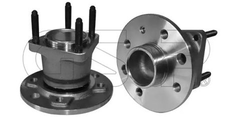 Ступица с подшипником заднего колеса, GSP (9400058)