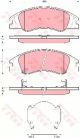 Колодки тормозные дисковые KIA CERATO передн. TRW (GDB3367)