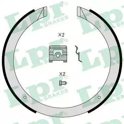 Колодки ручного тормоза, LPR (01098)
