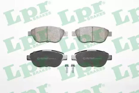 Колодки тормозные дисковые CITROEN C3, C4, PEUGEOT 207, 307 передн. (LPR), LPR (05P807)