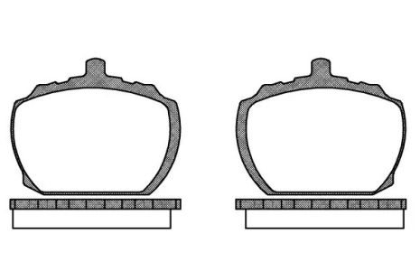 Гальмівні колодки, WOKING (P158310)