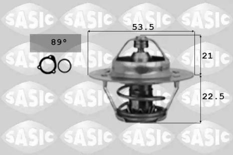 Термостат 1.1-1.4 96-/Jumpy 2.0 94-, Sasic (3381111)