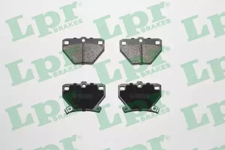 Тормозные колодки для дисков Toyota Corolla 02-04/Yaris 99- (R) 05P836 LPR