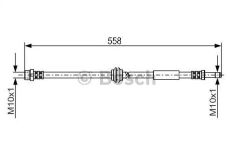Тормозной шланг BOSCH (1987481182)