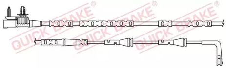 Комплект датчика зносу для осі, QUICK BRAKE (WS0413A)