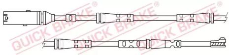 WS 0417 A QUICK BRAKE Датчик зносу гальмівних колодок, QUICK BRAKE (WS0417A)